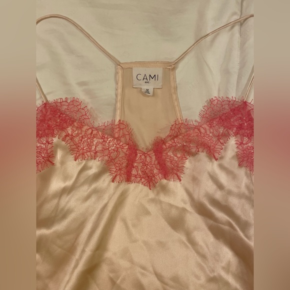 Cami NYC 100% Silk Racer Charmeuse Racerback - Picture 3 of 5